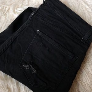 Arizona Black Ripped Jeans